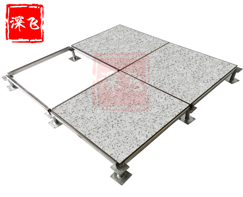 深飛全鋼防靜電地板PVC面層