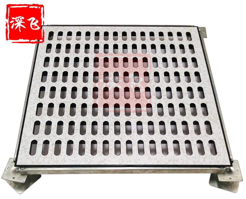 深飛焊管型腰孔通風(fēng)防靜電地板（通風(fēng)率：35-40%）