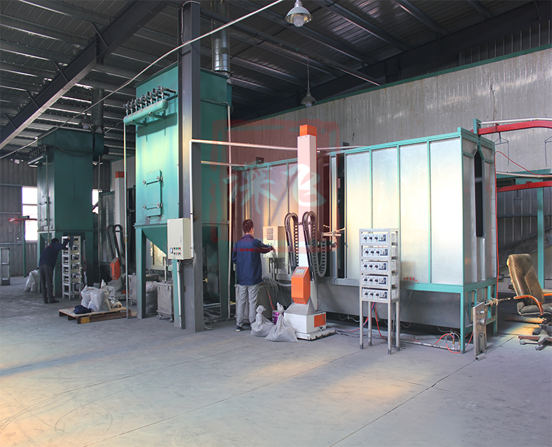 鋼殼噴塑生產線設備